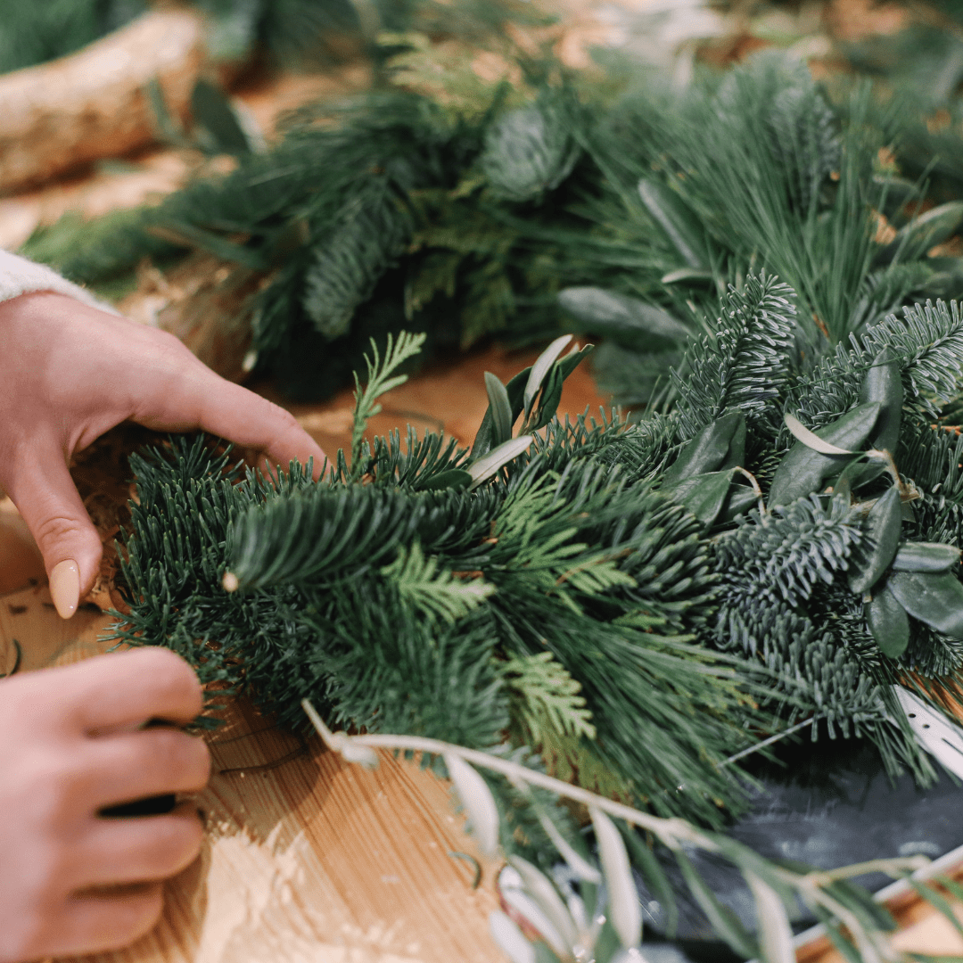 December 2nd Wreath Making Workshop - Flowers by Special Arrangement