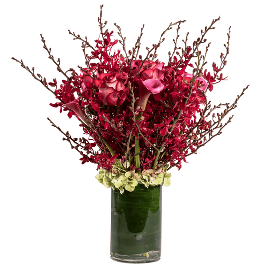 Red Orchids and Roses - My Store